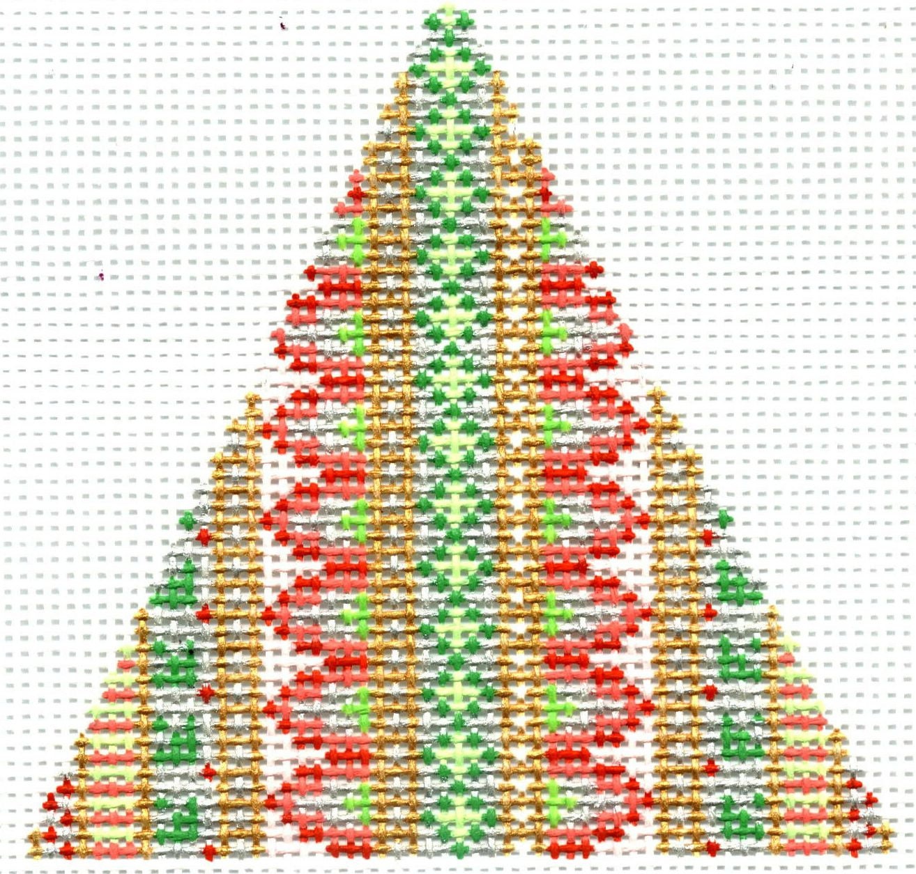 9192 Christmas Ornament Needlepoint Canvas Handpainted Etsy