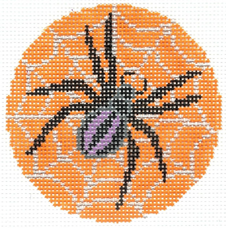9167 Halloween Ornament Needlepoint Canvas Handpainted Etsy