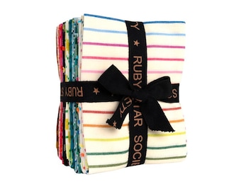 Paquete de retazos de tela Warp Weft Mystic Fable Fat Quarter - 13 telas