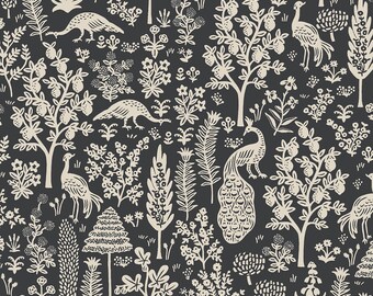 Camont - Menagerie Silhouette Black Fabric