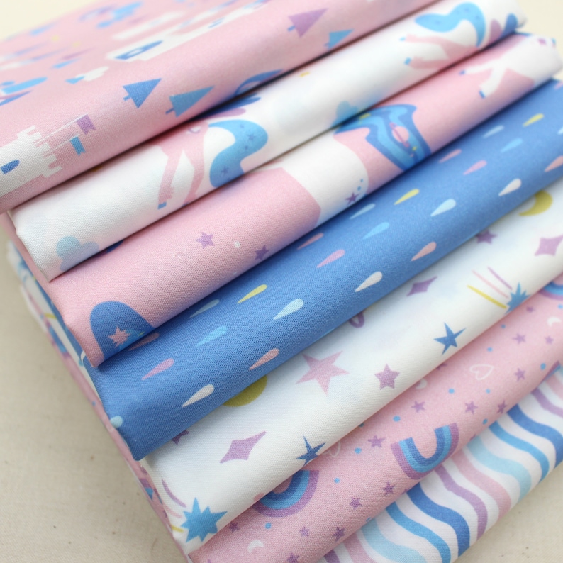 Castles Pink Fabric You Are Magical
