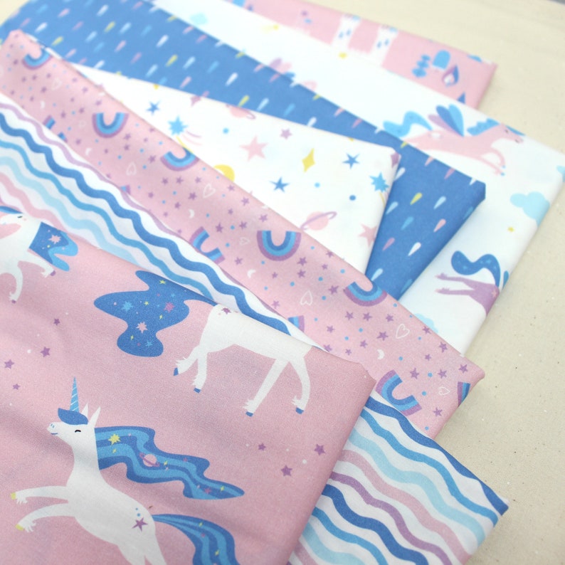 Castles Pink Fabric You Are Magical