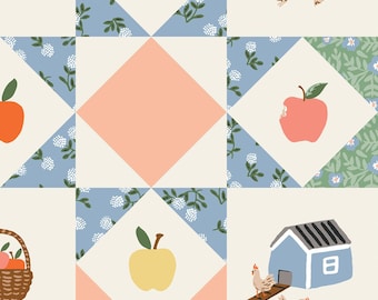 Home Sweet Home - Farmhouse Quilt Multi