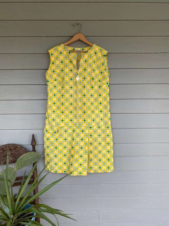 60s Sears Perma Prest Drop Waist Romper