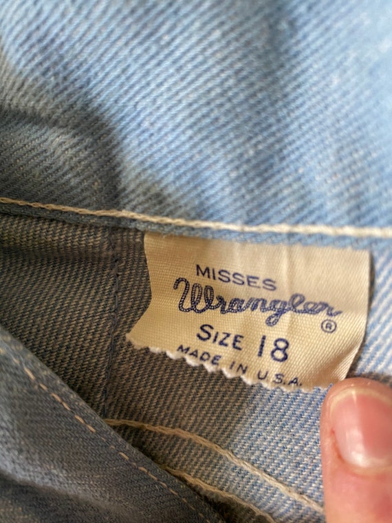 Wrangler Denim Hundejacke Mit Sherpa-Futter – Light Wash, Größe L, Maschinenwaschbar