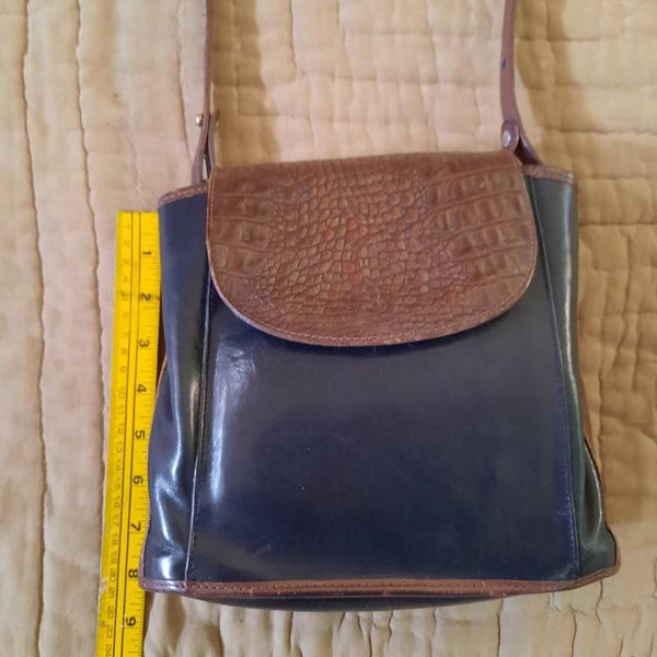 Vintage Brahmin Tuscany Margot Crossbody Bag