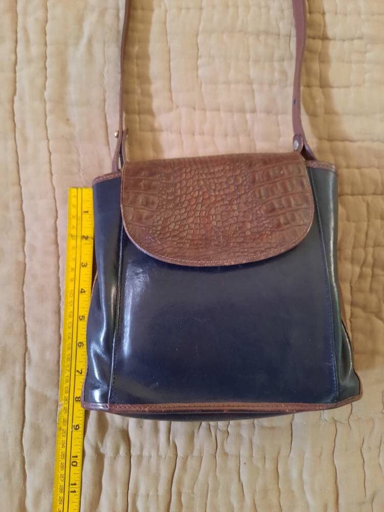 Vintage Brahmin Brulee Tuscan Satchel