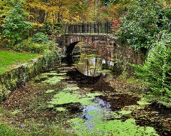 The Canal Path Print, Landscape Photography, Landscape Photo, Landscape Print, Landscape, Chesire, Connecticut