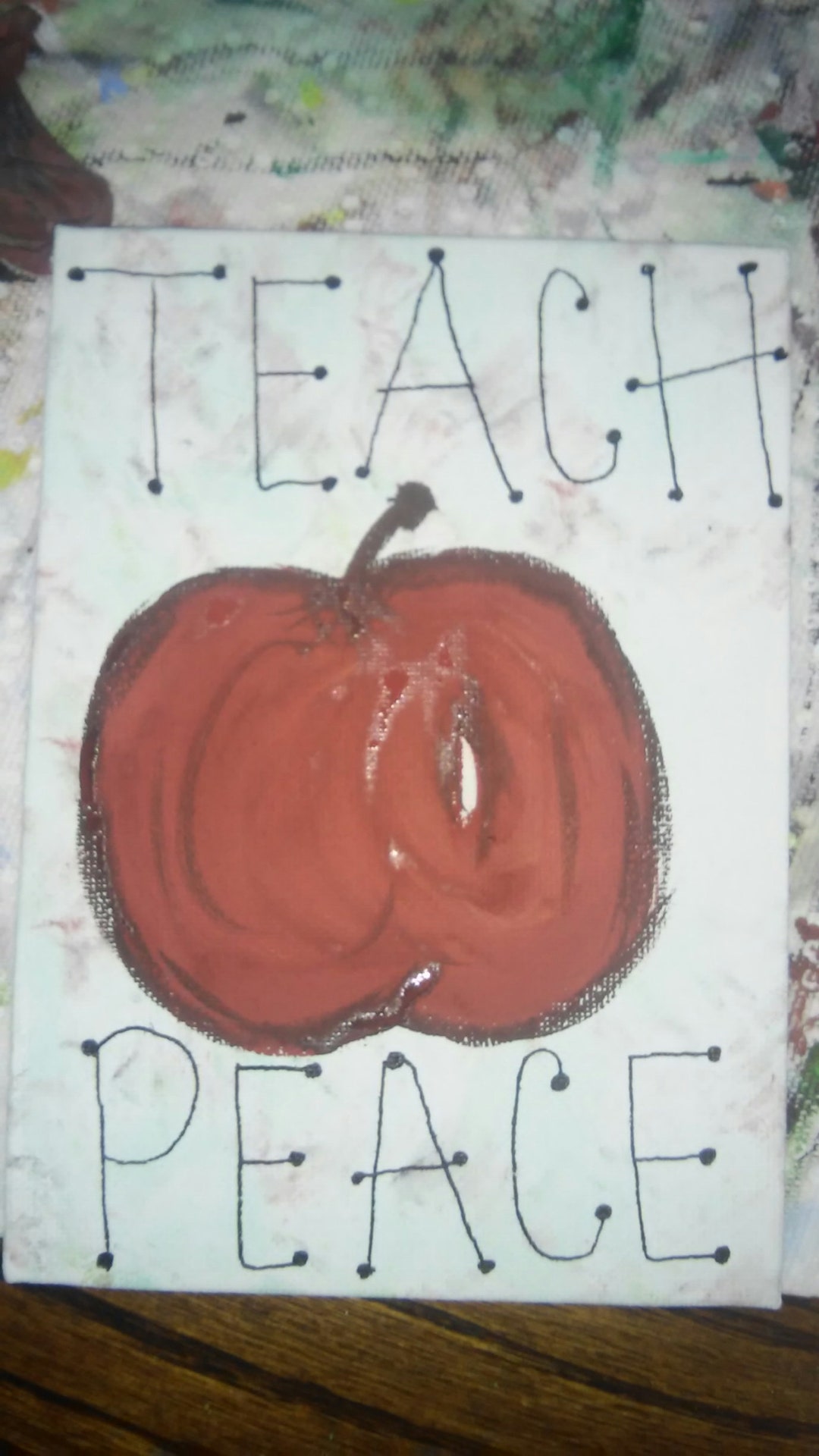 Apple for a Teacher Etsy
