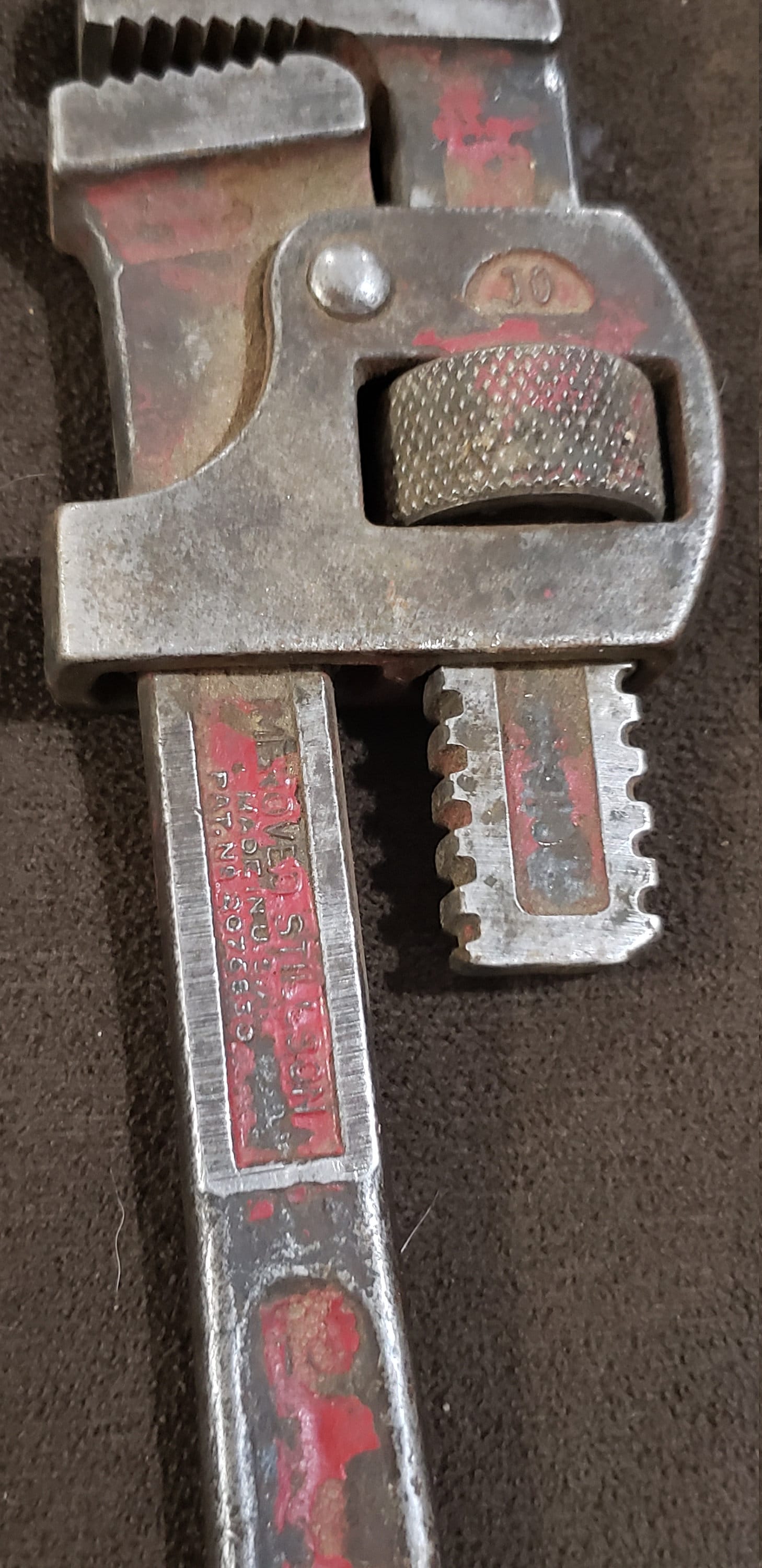 Vintage improved Stillson Pipe Wrench Steel USA made Etsy