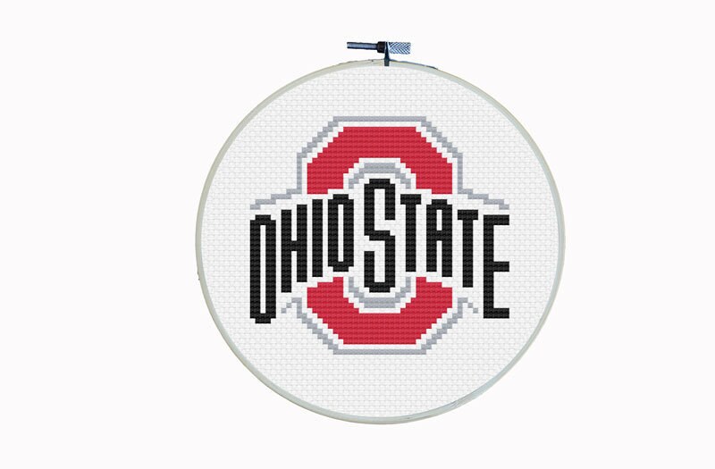 Ohio State Cross Stitch Pattern Etsy