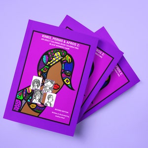 African American Adult Coloring Book for Women, Black Girl Coloring Book, Coloring Books, Black artists, Christmas gifts for black women