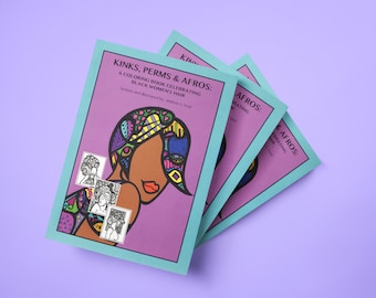 Black coloring books, Coloring book for adults, African American coloring books, Gifts for black women, Coloring book for black girls