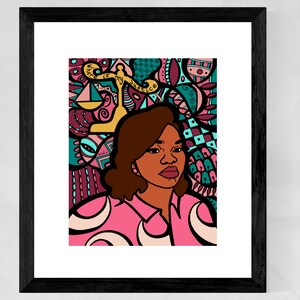 Breonna Taylor, Protest Art Print, Black Lives Matter, African American Art, Justice for Breonna Taylor, Social Justice Art, Christmas gifts
