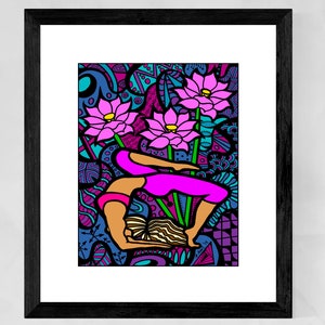 Yoga Art Prints, Yoga Art, Yoga gifts for women, Yoga Wall Art, Yoga studio Decor, Christmas gifts for mom, Best seller