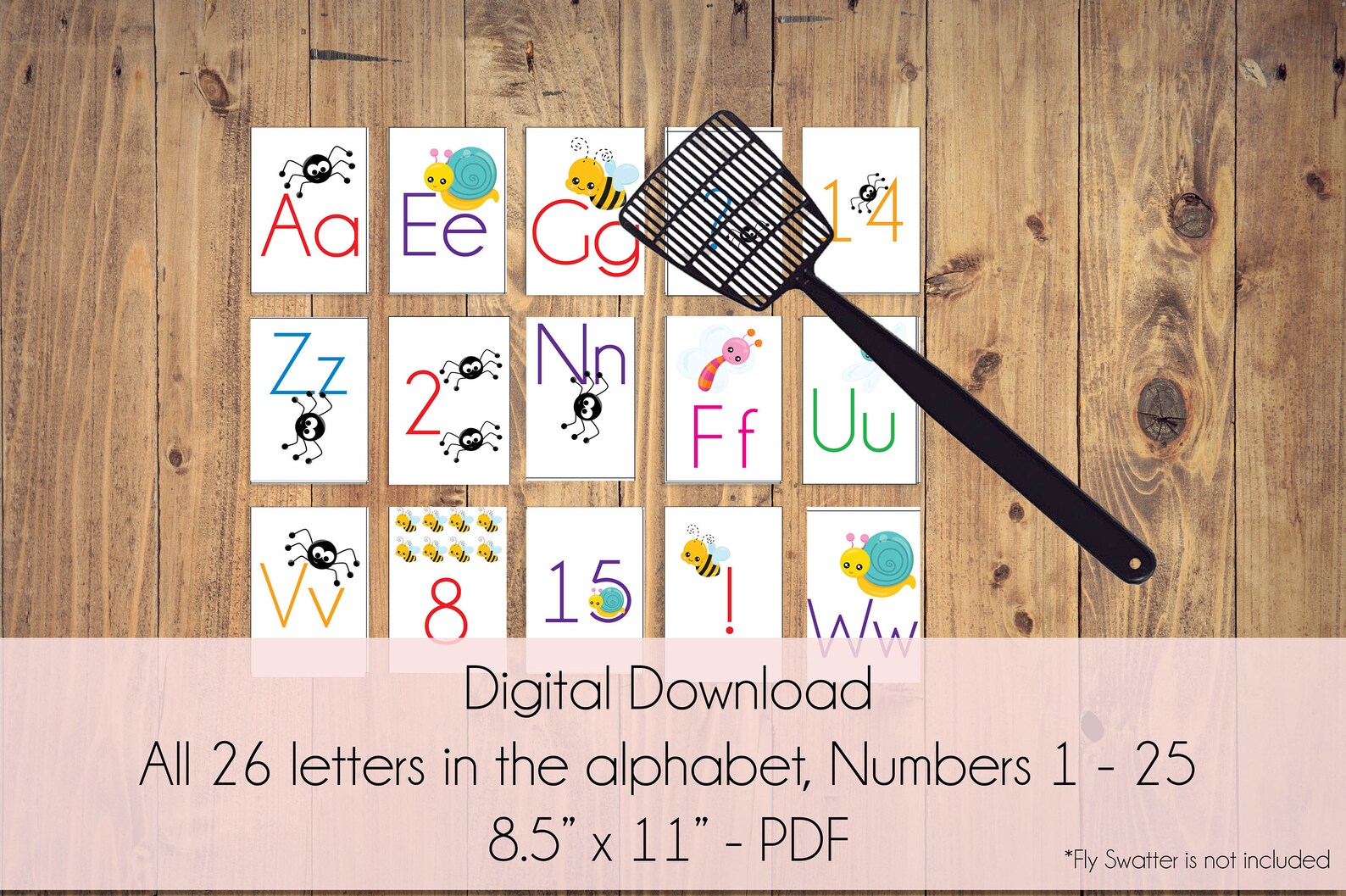 ABC Bugs Phonics Game Etsy