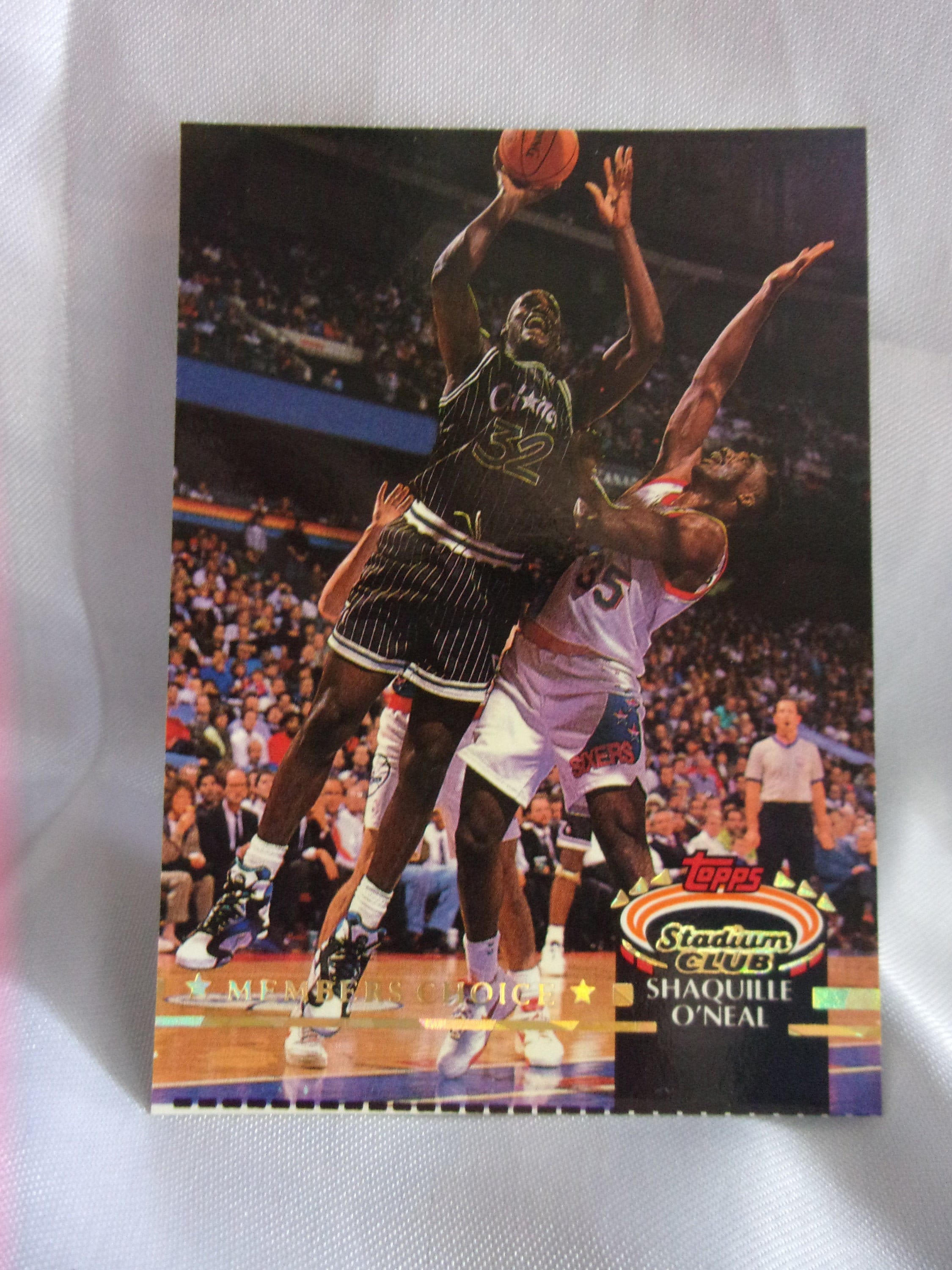 1992 93 Topps Stadium Club Shaquille O Neal Rookie Card Etsy