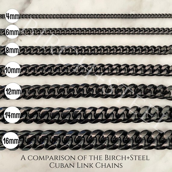 Cuban link choker 10mm best sale