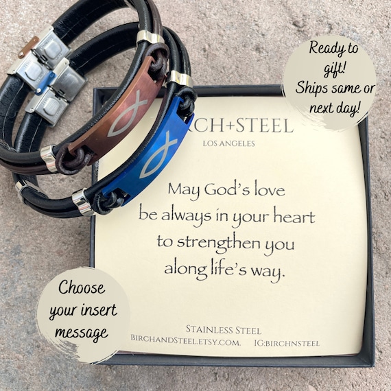 Christian fish bracelet outlet