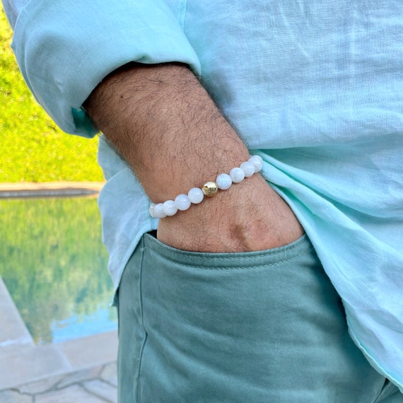 Moonstone stretch bracelet deals