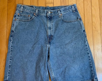 Vintage Levis Jean Shorts 36" Waist