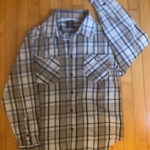 Vintage Plaid &quot;Gold Label&quot; Button-down Shirt