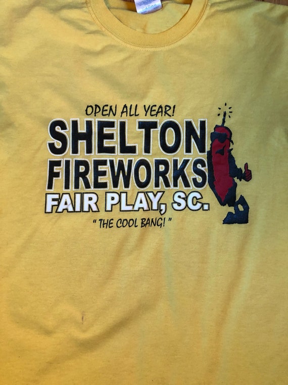 Vintage “Shelton Fireworks” T-shirt - image 2