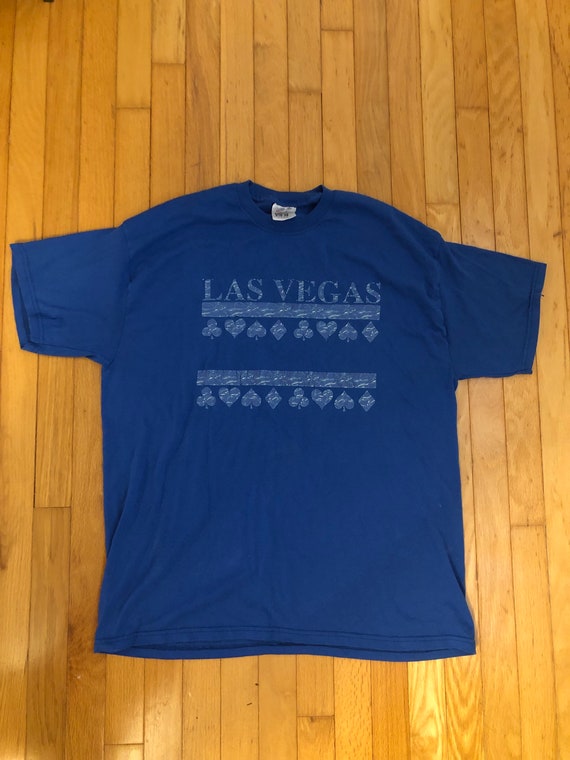 Vintage Blue Las Vegas Tshirt