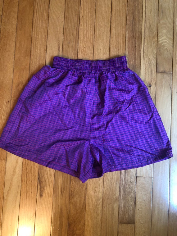 Vintage Neon High Waisted 90s Shorts by Athletic … - image 1