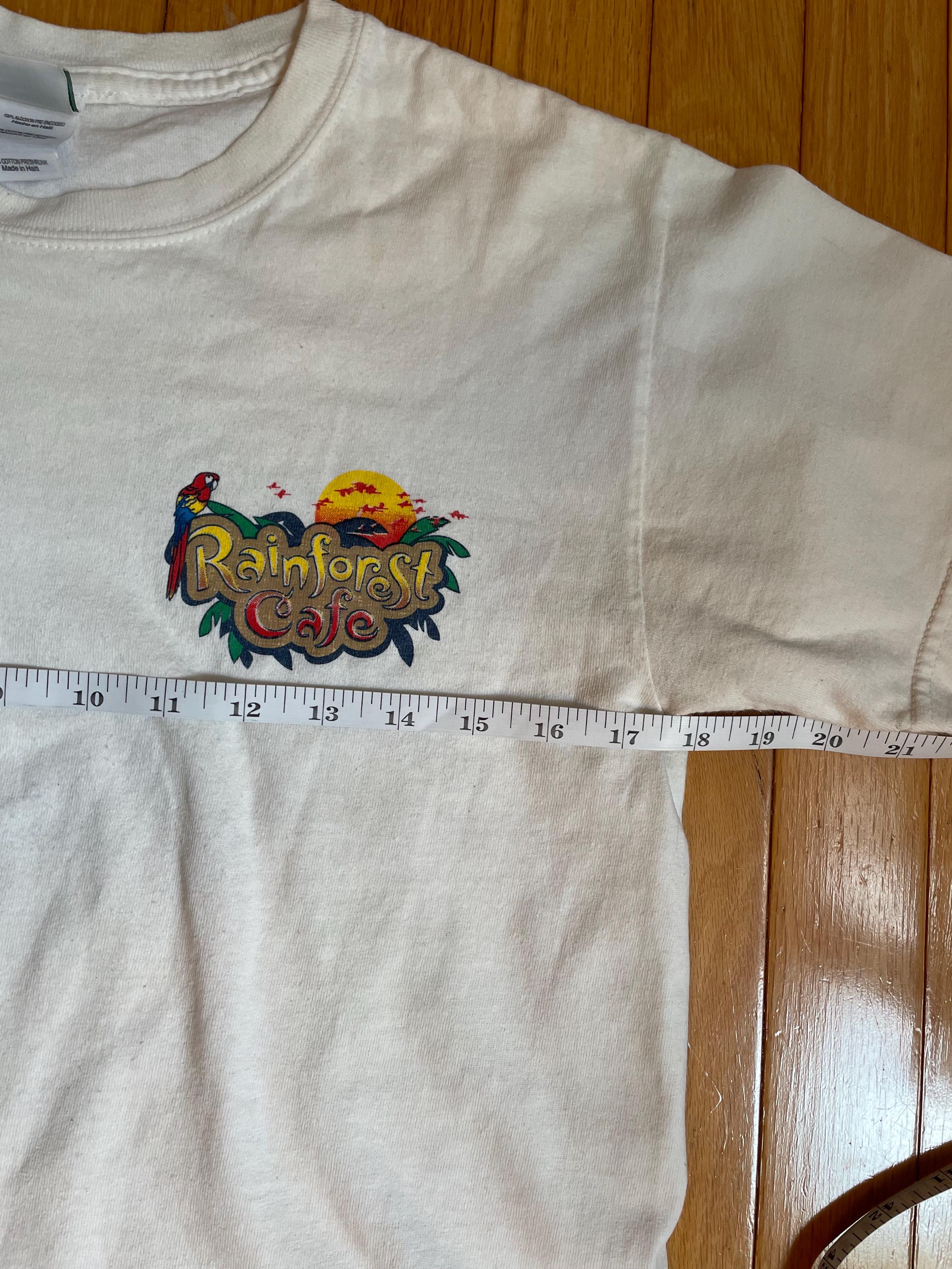 レインフォレストカフェ ヴィンテージTシャツ サイズS - Etsy 日本