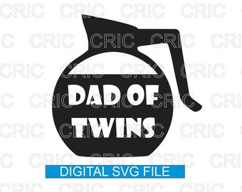 Download Dad Of Twins Svg Etsy