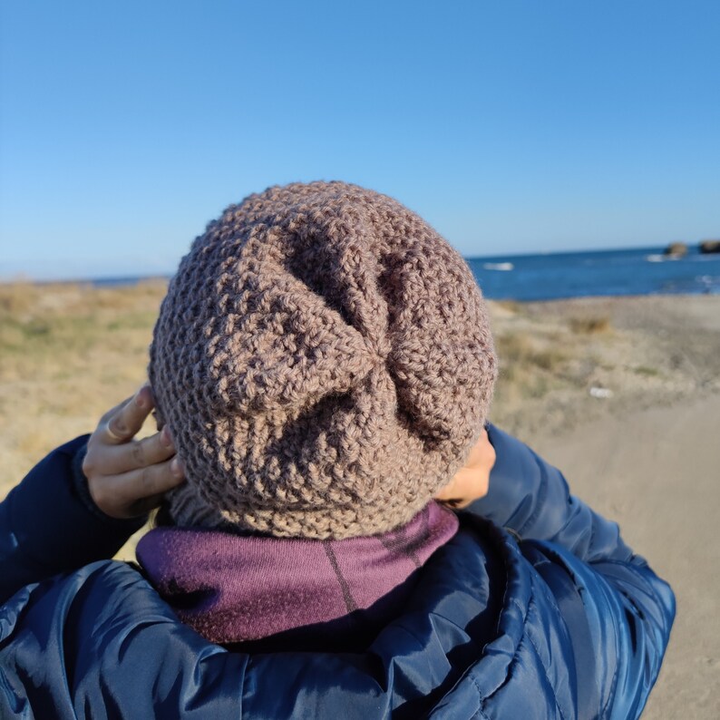 Bulky Wool Knit Hat Knit Beanie Foldover Brim Hat Women Slouchy Hat Alpaca Wool Beanie Skiing Hat Chunky Knit Men Winter Hat