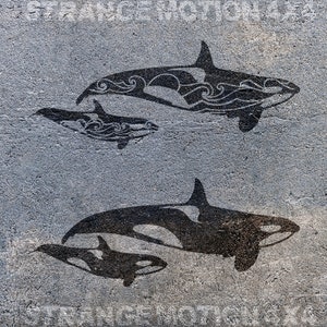 SVG-Datei, Orca Silhouette, Ozean Clipart, Schwertwal svg, Wal Clipart, Laser svg-Datei, Tier SVG, Ozean SVG, Ozeanwelle Art