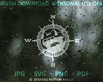 Mountain SVG File For Cherokee XJ, Laser File, Laser Cut File, svg, Mountains SVG, Laser svg File, Accessories For Cars, Mountain svg
