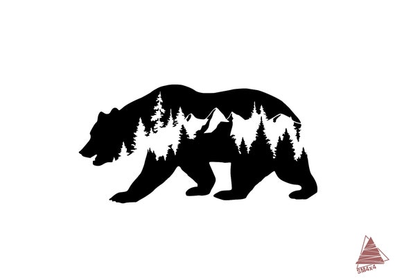 Free Free 106 Mountain Bear Svg SVG PNG EPS DXF File