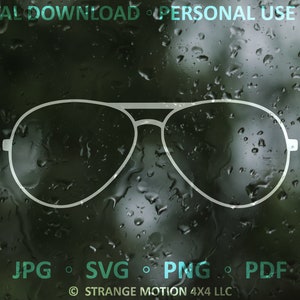 Aviators SVG, Sunglasses, Aviators Clipart, Glasses SVG Files, Laser File, Laser Cut File, svg, Aviator Clipart, Reader, Cut Files, Eye