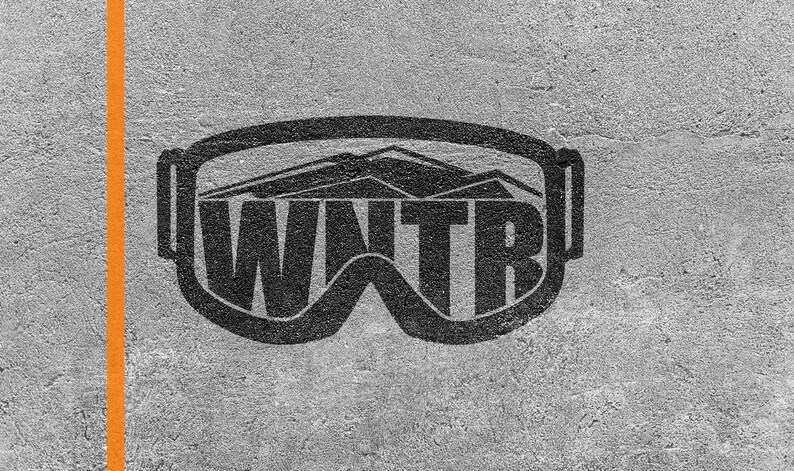 SVG File Mountain Snow Goggles Adventure Cut Files For | Etsy