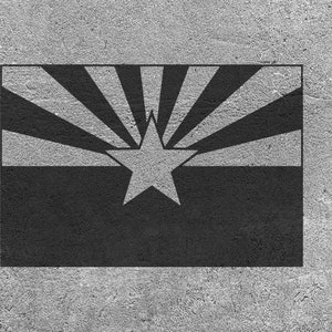 SVG-bestand, vlag van Arizona, Phoenix gesneden bestanden, laserbestand, laser gesneden bestand, SVG, laser SVG-bestand, Arizona clipart, vlag SVG, sticker gesneden bestand