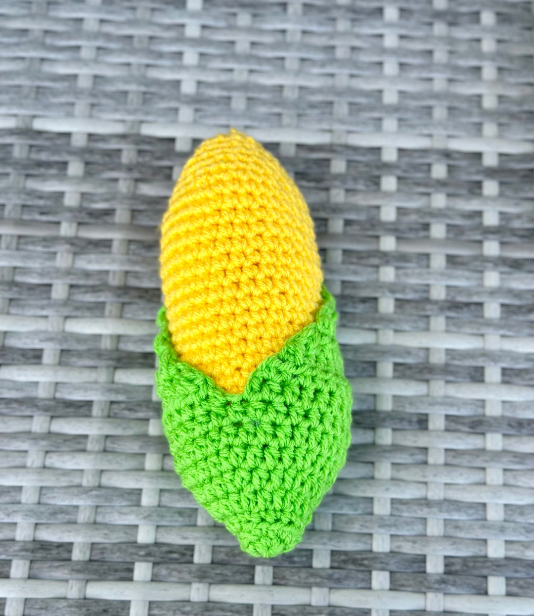 Crochet Corn Amigurumi Corn Play Food Pretend Food Pretend Vegetable Toy Corn Kids Toys Crochet