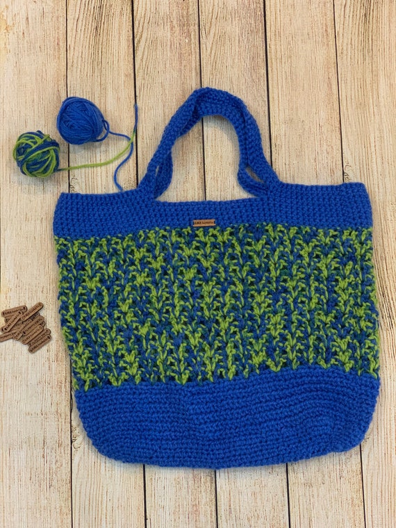 crochet reusable bag