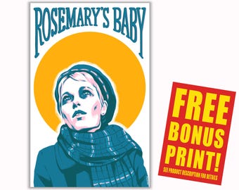 ローズマリーの赤ちゃん 日本映画ポスター：1968年ホラー映画