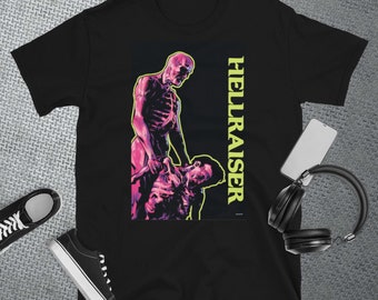 Hellraiser T-shirt Variant 2, Short-Sleeve Unisex T-Shirt, Original Hellraiser Movie Tee, Hellraiser Shirt