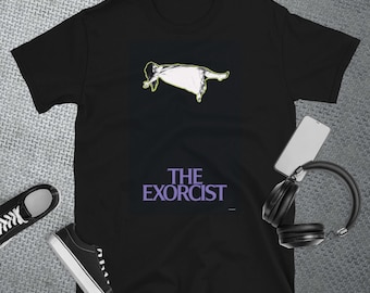 The Exorcist T-shirt, Short-Sleeve Unisex T-Shirt, Original The Exorcist Movie Tee, The Exorcist  Shirt