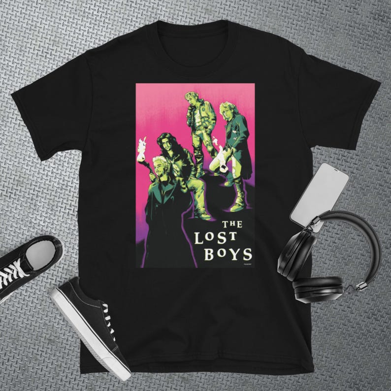The Lost Boys T-shirt Variant 3, Short-Sleeve Unisex T-Shirt, Original The Lost Boys Movie Tee, The Lost Boys Shirt