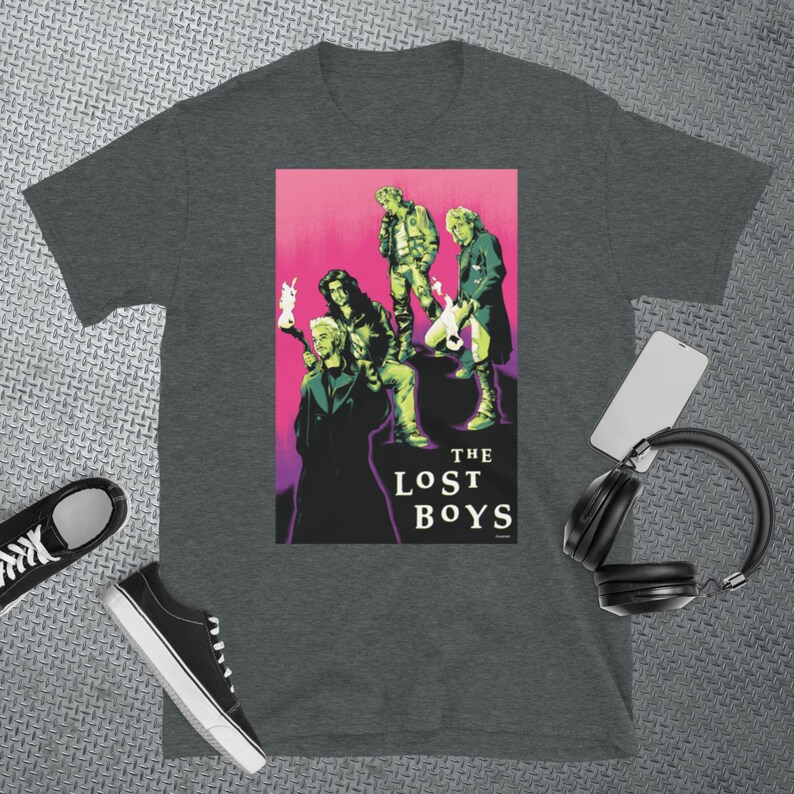 The Lost Boys T-shirt Variant 3, Short-Sleeve Unisex T-Shirt, Original The Lost Boys Movie Tee, The Lost Boys Shirt