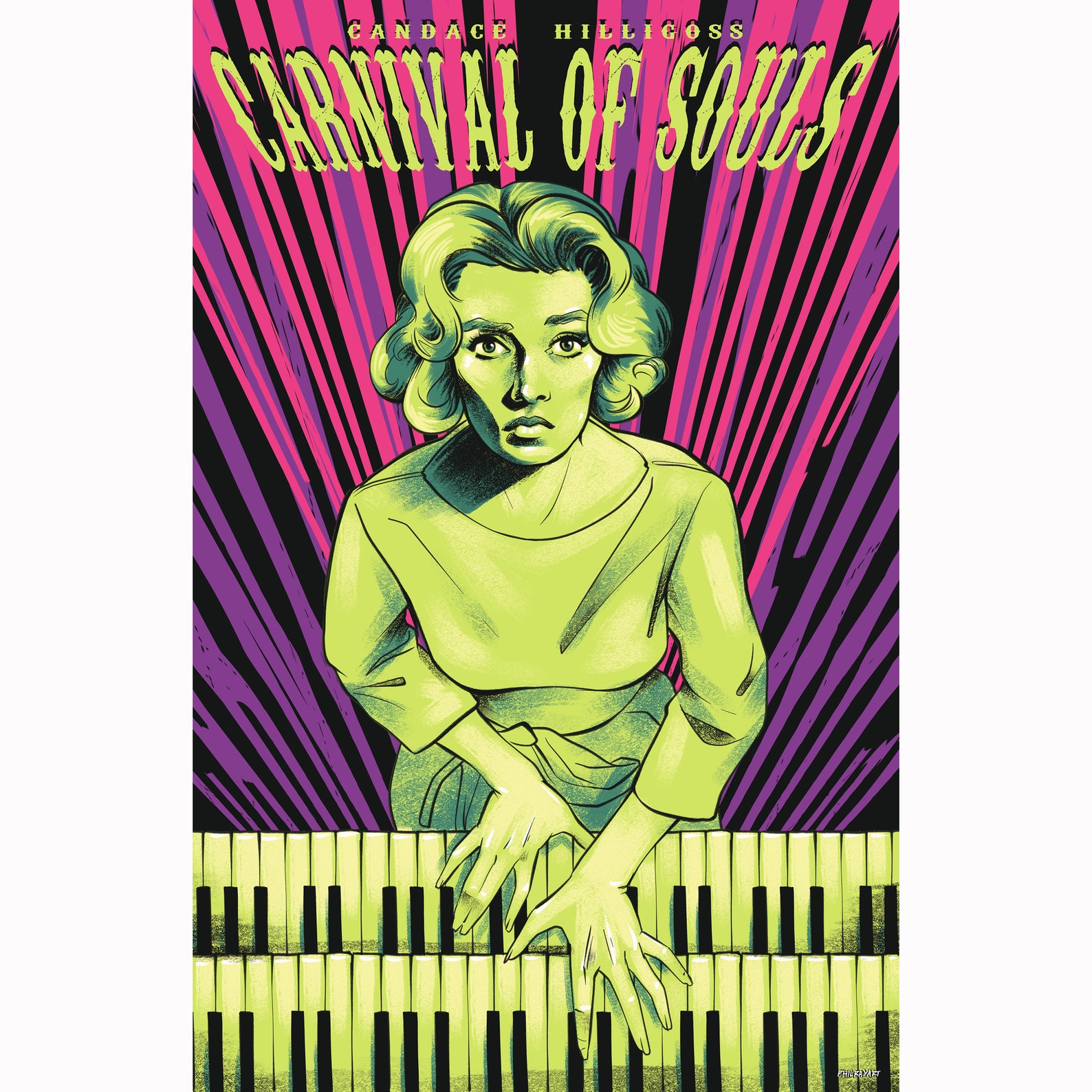 Carnival of Souls Original 1962 Movie Poster Fan Art / Mary Etsy