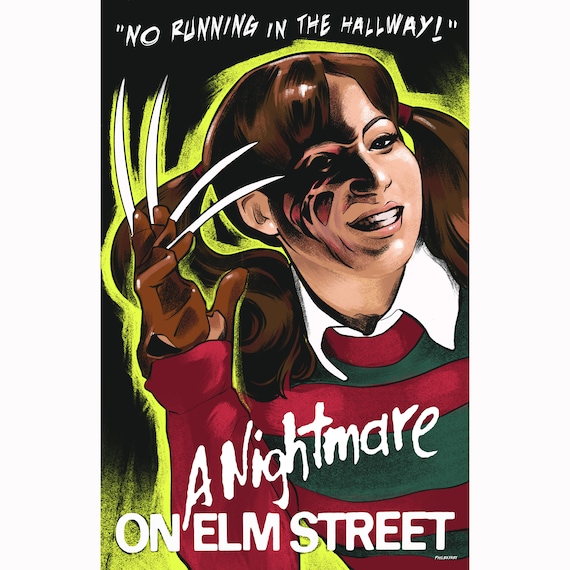 エルム街の悪夢 ホラー 映画 アート フレディ・クルーガー 海外