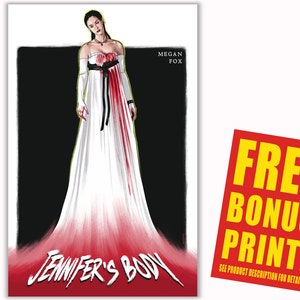Jennifer&#39;s Body (2009) Original Movie Poster Print / Megan Fox