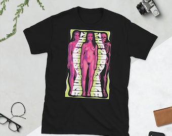 The Substance-T-shirt, uniseks T-shirt met korte mouwen, origineel The Substance Movie-T-shirt, The Substance-shirt