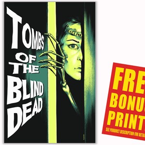 Tombs of the Blind Dead 1972 Movie Poster Print